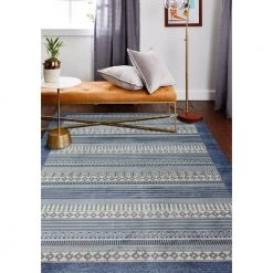 Cambridge Lt. Blue 9 ft. x 12 ft. (8'6" x 11'6") Geometric Transitional Area Rug by BASHIAN -BASHIAN Shop lt blue bashian area rugs 649652306346 31 1000