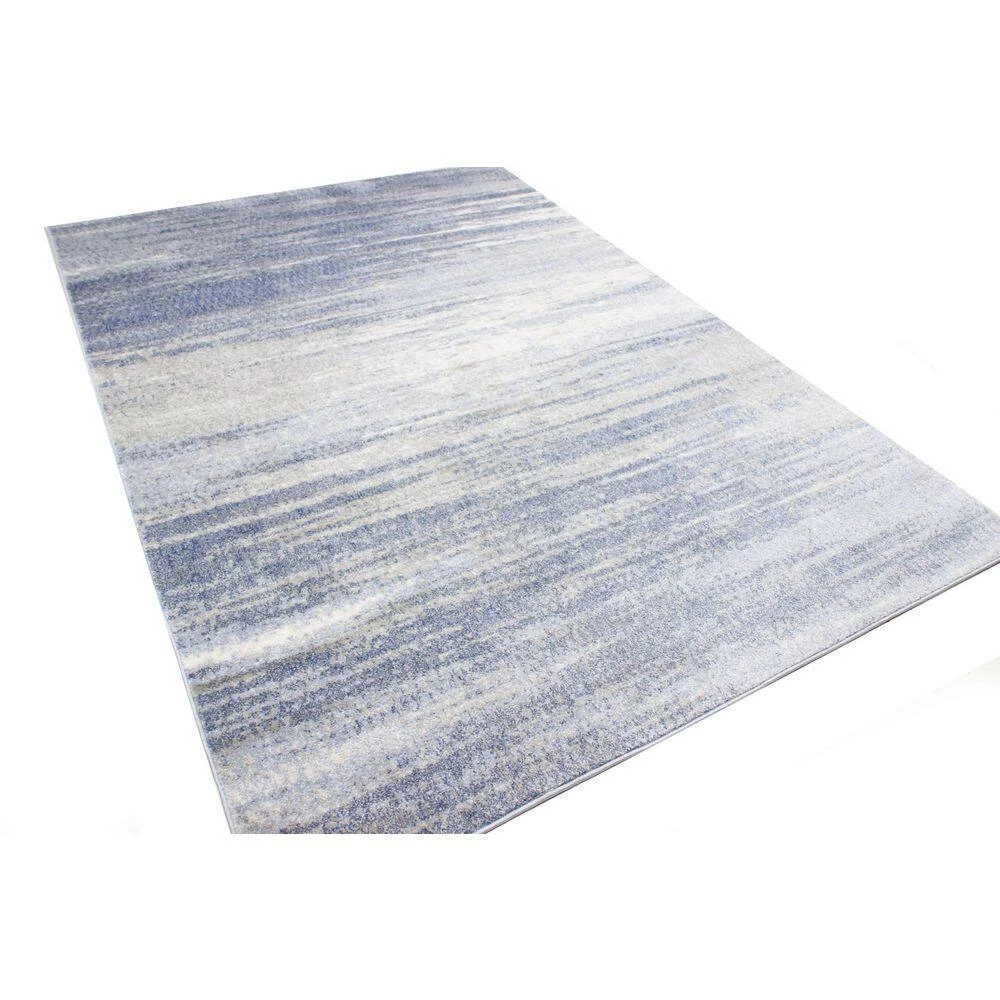 Everek Lt. Blue 10 ft. x 14 ft. (9 ft. 6 in. x 13 ft. 6 in.) Abstract Transitional Area Rug by BASHIAN 2 Everek Lt. Blue 10 ft. x 14 ft. (9 ft. 6 in. x 13 ft. 6 in.) Abstract Transitional Area Rug by BASHIAN - Image 2