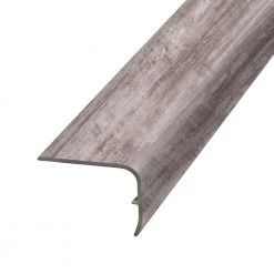 Luster 1.32 in. Thick x 1.88 in. Wide x 78.7 in. Length Vinyl Stair Nose Molding by PERFORMANCE ACCESSORIES