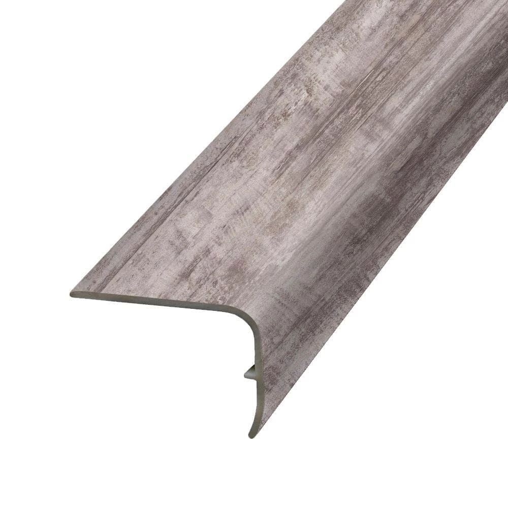 Luster 1.32 in. Thick x 1.88 in. Wide x 78.7 in. Length Vinyl Stair Nose Molding by PERFORMANCE ACCESSORIES 1 Luster 1.32 in. Thick x 1.88 in. Wide x 78.7 in. Length Vinyl Stair Nose Molding by PERFORMANCE ACCESSORIES