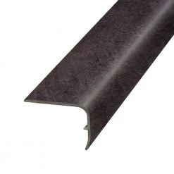 Monolith 1.32 in. T x 1.88 in. W x 78.7 in. L Vinyl Stair Nose Molding by PERFORMANCE ACCESSORIES