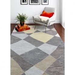 Greenwich Multi 6 ft. x 9 ft. (5'6" x 8'6") Abstract Contemporary Area Rug by BASHIAN -BASHIAN Shop multi bashian area rugs 649652288420 31 1000