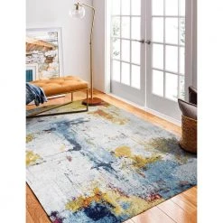 Everek Multi 3 ft. x 8 ft. (2'6" x 8') Abstract Transitional Runner by BASHIAN -BASHIAN Shop multi bashian area rugs 649652308968 31 1000