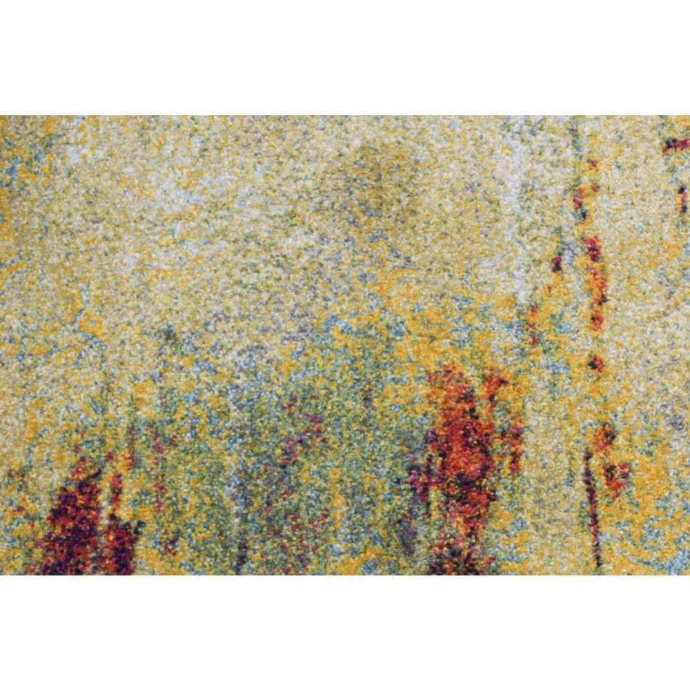 Everek Multi 9 ft. x 12 ft. (8'6" x 11'6") Abstract Transitional Area Rug by BASHIAN 4 Everek Multi 9 ft. x 12 ft. (8'6" x 11'6") Abstract Transitional Area Rug by BASHIAN - Image 4