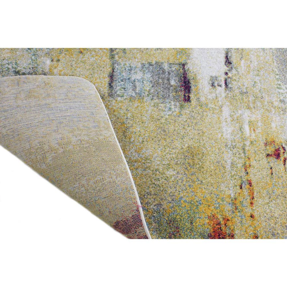 Everek Multi 9 ft. x 12 ft. (8'6" x 11'6") Abstract Transitional Area Rug by BASHIAN 3 Everek Multi 9 ft. x 12 ft. (8'6" x 11'6") Abstract Transitional Area Rug by BASHIAN - Image 3