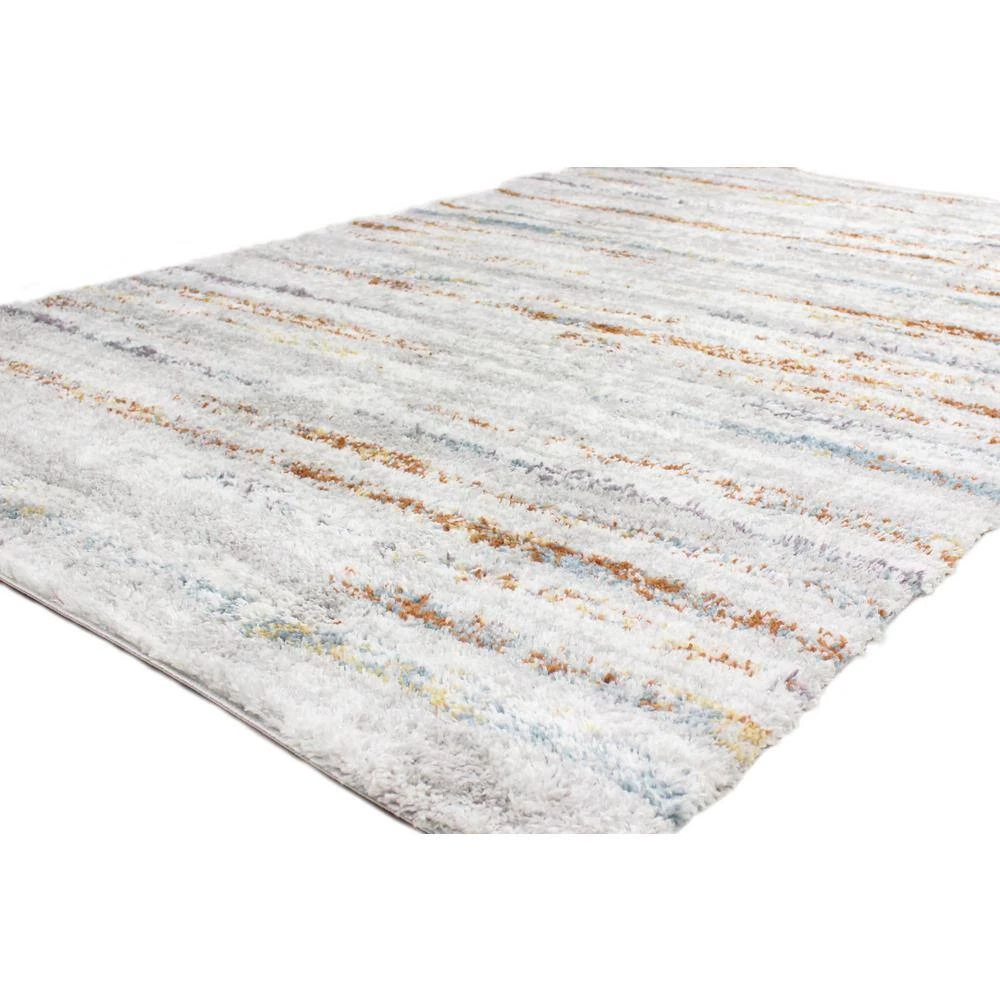 Andes Multi 3 ft. x 8 ft. (2'6" x 8') Geometric Contemporary Runner by BASHIAN 2 Andes Multi 3 ft. x 8 ft. (2'6" x 8') Geometric Contemporary Runner by BASHIAN - Image 2