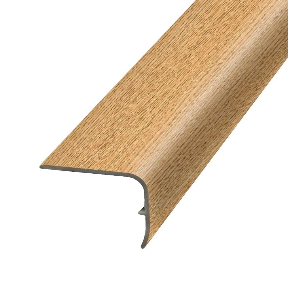Natural 1.32 in. Thick x 1.88 in. Wide x 78.7 in. Length Vinyl Stair Nose Molding by PERFORMANCE ACCESSORIES 1 Natural 1.32 in. Thick x 1.88 in. Wide x 78.7 in. Length Vinyl Stair Nose Molding by PERFORMANCE ACCESSORIES