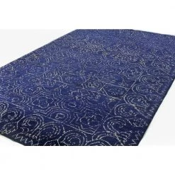 Venezia Navy 3 ft. x 8 ft. (2'6" x 8') Floral Transitional Runner by BASHIAN -BASHIAN Shop navy bashian area rugs 649652201306 31 1000