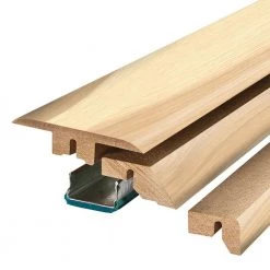 Parchment 0.75 in. T x 2.37 in. W x 78.7 in. L Laminate 4-in-1 Molding by PERFORMANCE ACCESSORIES