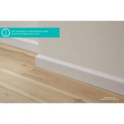 Pearl 0.62 in. T x 3.3 in. W x 94.5 in. L Base Molding by PERFORMANCE ACCESSORIES -BASHIAN Shop pearl performance accessories laminate trim mbsp 05375 40 1000