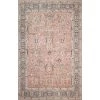 Impressions Rust 3 ft. x 6 ft. Geometric Transitional Accent Rug by BASHIAN