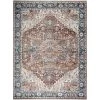 Century Rust 5 ft. x 8 ft. (5' x 7'6") Geometric Transitional Area Rug by BASHIAN