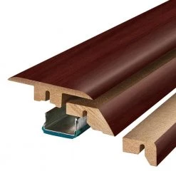 Scarlet 0.75 in. T x 2.37 in. W x 78.7 in. L Laminate 4-in-1 Molding by PERFORMANCE ACCESSORIES