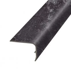 Shadow 1.32 in. T x 1.88 in. W x 78.7 in. L Vinyl Stair Nose Molding by PERFORMANCE ACCESSORIES