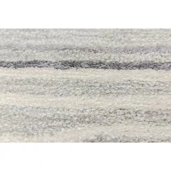 Greenwich Silver 3 ft. x 8 ft. (2'6" x 8') Geometric Contemporary Runner by BASHIAN -BASHIAN Shop silver bashian area rugs 649652244266 4f 1000