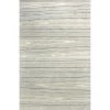 Greenwich Silver 3 ft. x 8 ft. (2'6" x 8') Geometric Contemporary Runner by BASHIAN