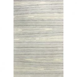 Greenwich Silver 3 ft. x 8 ft. (2'6" x 8') Geometric Contemporary Runner by BASHIAN