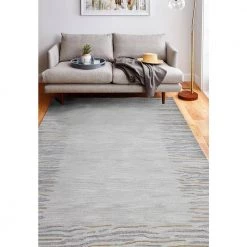 Greenwich Silver 9 ft. x 12 ft. (8'6" x 11'6") Abstract Contemporary Area Rug by BASHIAN -BASHIAN Shop silver bashian area rugs 649652301921 31 1000
