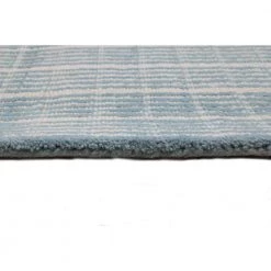 Contempo Sky/Ivory 4 ft. x 6 ft. (3'6" x 5'6") Solid Contemporary Accent Rug by BASHIAN -BASHIAN Shop sky ivory bashian area rugs 649652304212 1f 1000