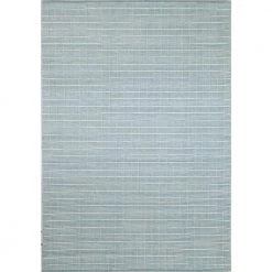Contempo Sky/Ivory 4 ft. x 6 ft. (3'6" x 5'6") Solid Contemporary Accent Rug by BASHIAN