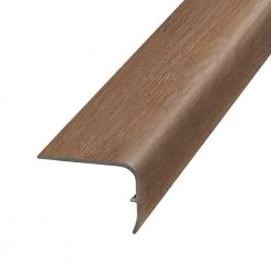 Suede 1.32 in. T x 1.88 in. W x 78.7 in. L Vinyl Stair Nose Molding by PERFORMANCE ACCESSORIES