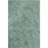 Venezia Teal 8 ft. x 10 ft. (7'6" x 9'6") Floral Transitional Area Rug by BASHIAN