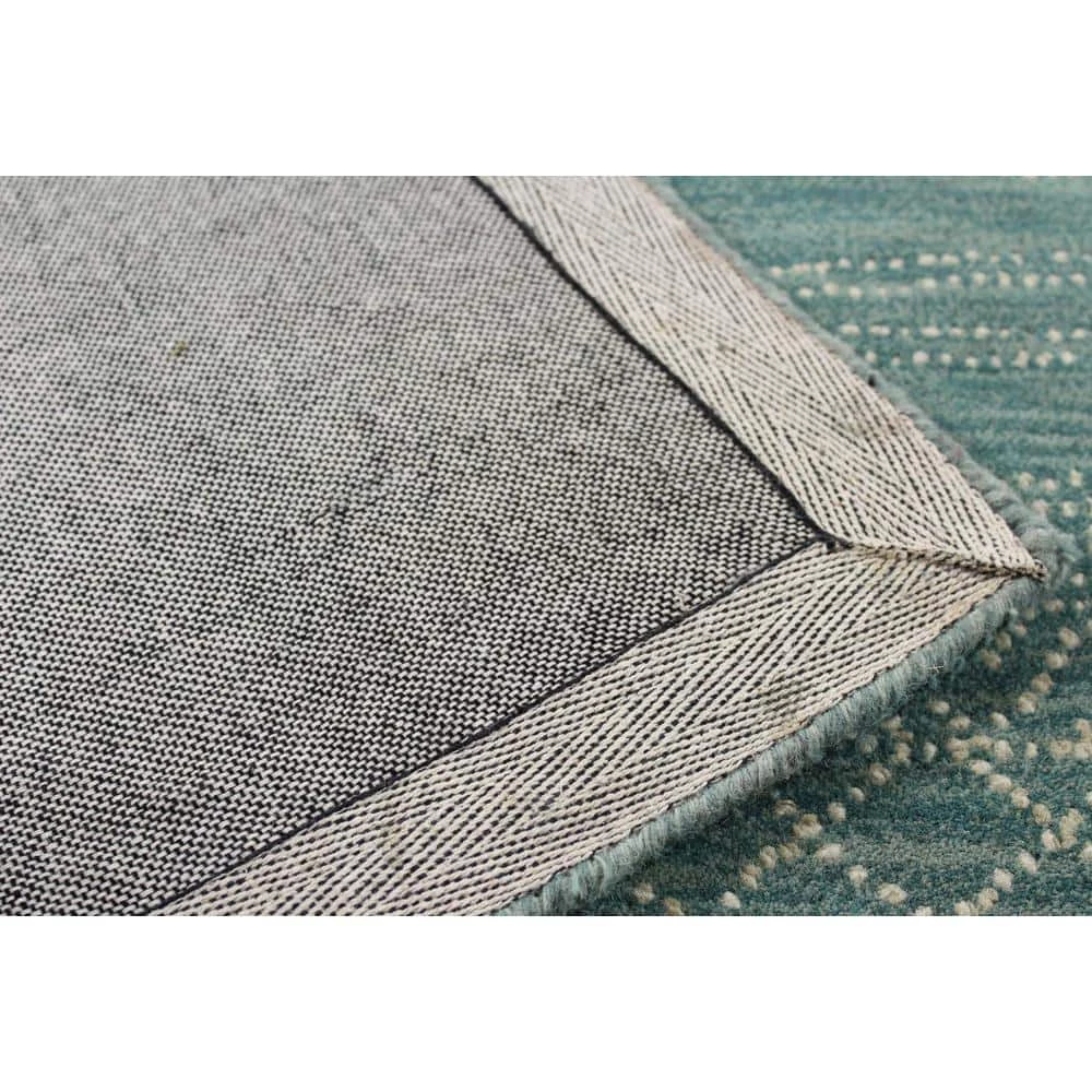 Venezia Teal 8 ft. x 10 ft. (7'6" x 9'6") Floral Transitional Area Rug by BASHIAN 3 Venezia Teal 8 ft. x 10 ft. (7'6" x 9'6") Floral Transitional Area Rug by BASHIAN - Image 3