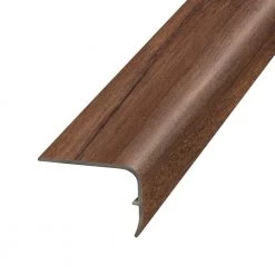 Tigereye 1.32 in. T x 1.88 in. W x 78.7 in. L Vinyl Stair Nose Molding by PERFORMANCE ACCESSORIES