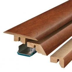 Topaz 0.75 in. T x 2.37 in. W x 78.7 in. L Laminate 4-in-1 Molding by PERFORMANCE ACCESSORIES