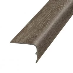 Twilight 1.32 in. T x 1.88 in. W x 78.7 in. L Vinyl Stair Nose Molding by PERFORMANCE ACCESSORIES
