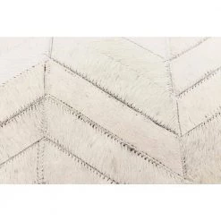 Santa Fe White 5 ft. x 8 ft. Chevron Contemporary Area Rug by BASHIAN -BASHIAN Shop white bashian area rugs 649652137230 4f 1000
