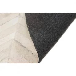 Santa Fe White 5 ft. x 8 ft. Chevron Contemporary Area Rug by BASHIAN -BASHIAN Shop white bashian area rugs 649652137230 c3 1000