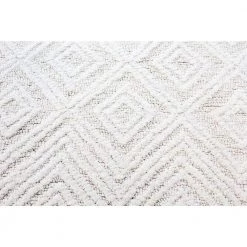 Verona White 5 ft. x 8 ft. (5' x 7'6") Geometric Transitional Area Rug by BASHIAN 9 Verona White 5 ft. x 8 ft. (5' x 7'6") Geometric Transitional Area Rug by BASHIAN -BASHIAN Shop white bashian area rugs 649652304298 4f 1000