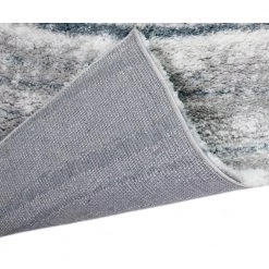 Andes White/Blue 5 ft. x 8 ft. (5' x 7'6") Geometric Contemporary Area Rug by BASHIAN -BASHIAN Shop white blue bashian area rugs 649652309330 c3 1000