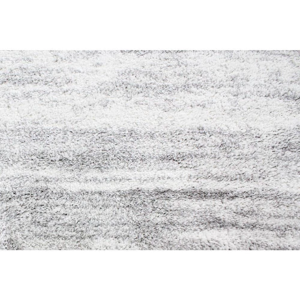 Andes White/Blue 9 ft. x 12 ft. (8'6" x 11'6") Geometric Contemporary Area Rug by BASHIAN 4 Andes White/Blue 9 ft. x 12 ft. (8'6" x 11'6") Geometric Contemporary Area Rug by BASHIAN - Image 4