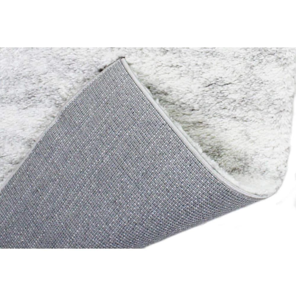 Andes White/Blue 9 ft. x 12 ft. (8'6" x 11'6") Geometric Contemporary Area Rug by BASHIAN 3 Andes White/Blue 9 ft. x 12 ft. (8'6" x 11'6") Geometric Contemporary Area Rug by BASHIAN - Image 3