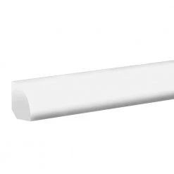 White 0.75 in. T x 0.75 in. W x 94.5 in. Waterproof Quarter Round Molding by PERFORMANCE ACCESSORIES